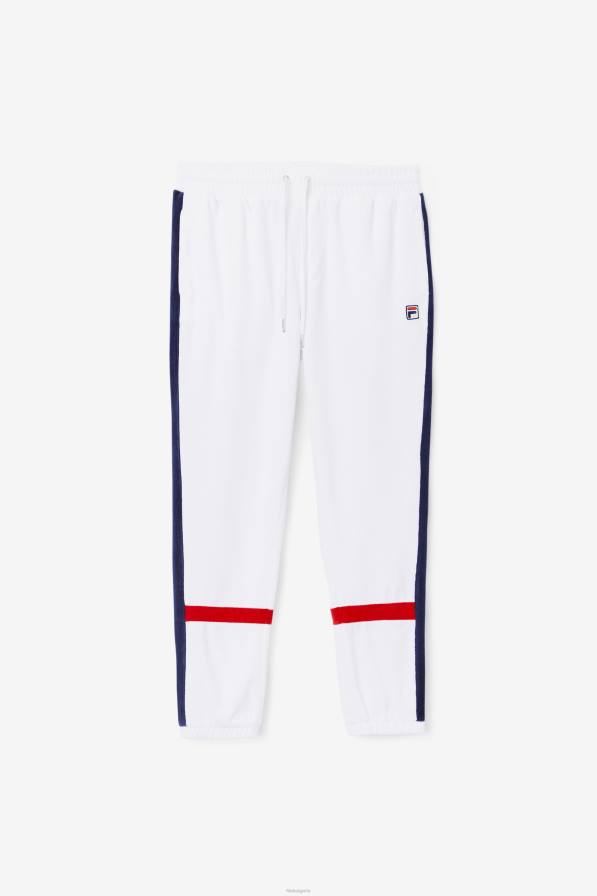 2HNL580 бяло/морско/червено FILA fila бял/тъмносиньо/червен велурен панталон