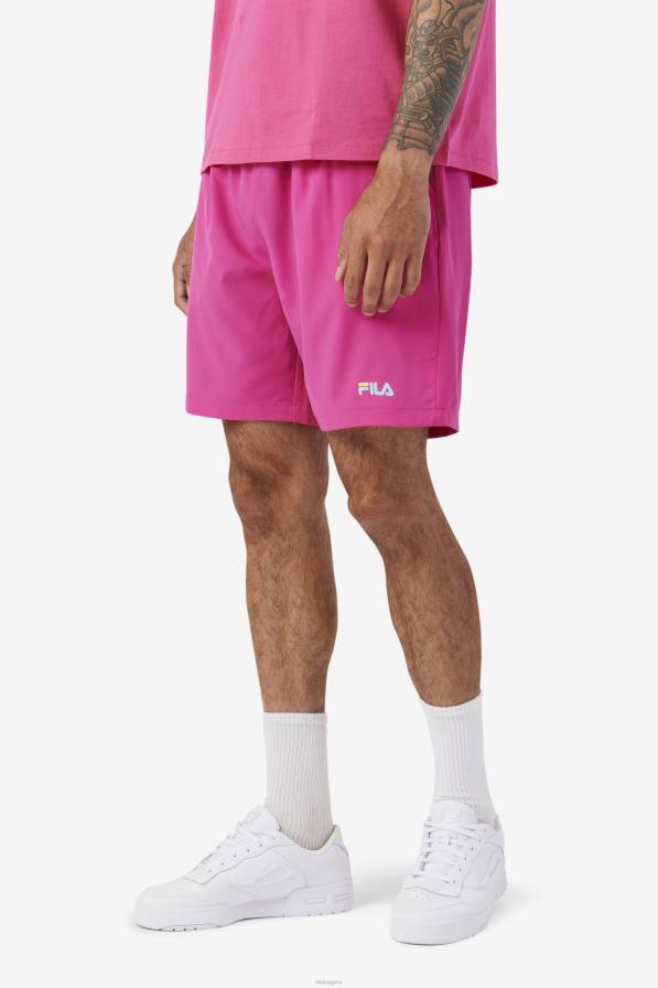 2HNL609 лилаво/жълто/пети четири FILA лилаво/жълто/petit four fila ravini short