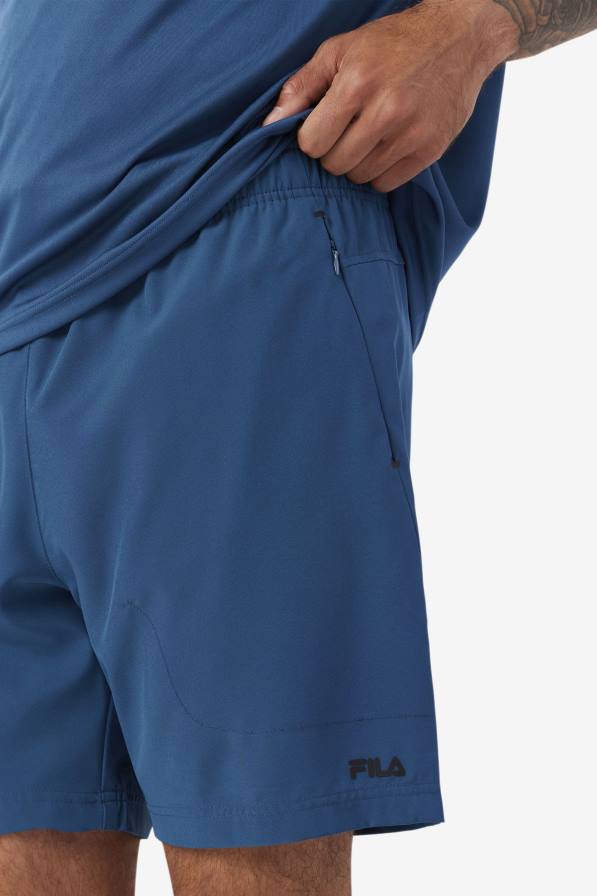 2HNL625 майолика синьо/черно FILA fila finula къса майолика синьо/черно