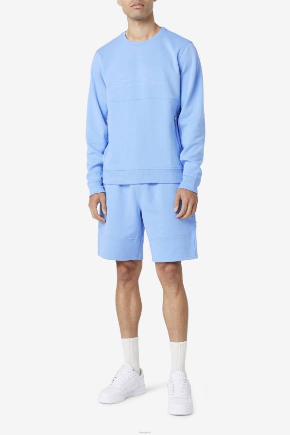 2HNL637 метличина синьо/коралов облак FILA fila rihaan къс метличиносин/коралов облак