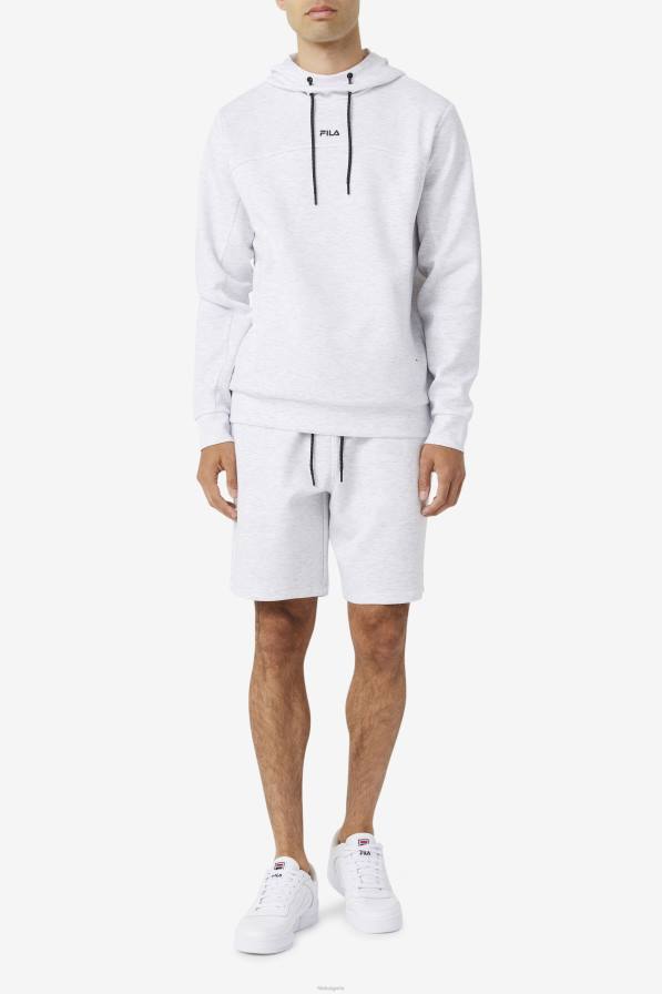 2HNL641 избелен мергел/черен FILA балбан къс избелен мергел/черна фила
