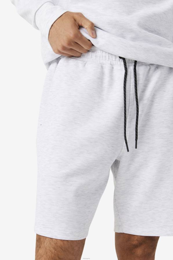 2HNL641 избелен мергел/черен FILA балбан къс избелен мергел/черна фила