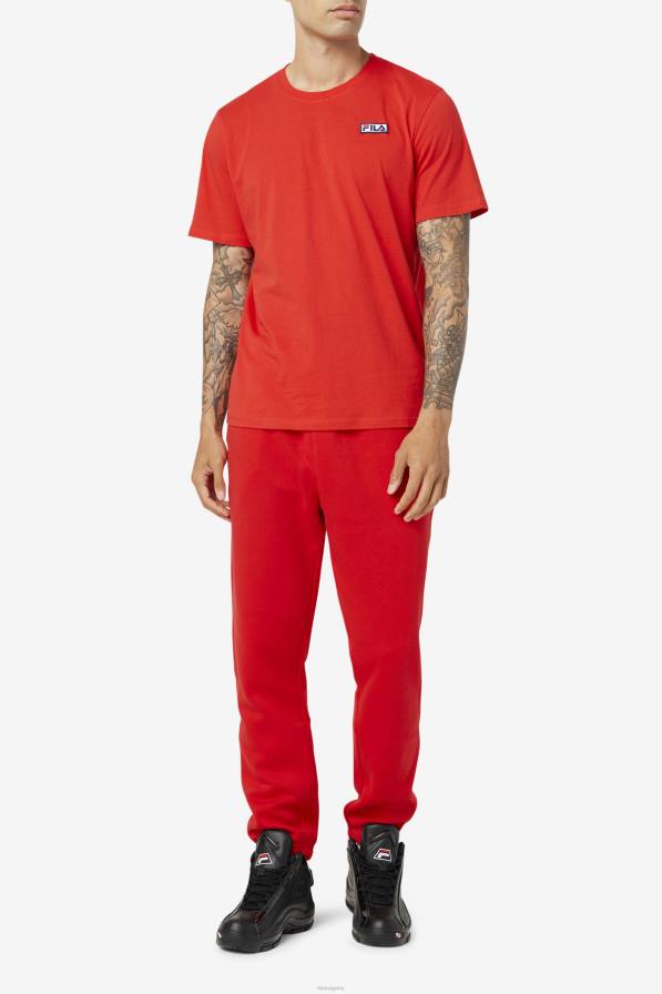 2HNL644 червен FILA garin jogger fila red