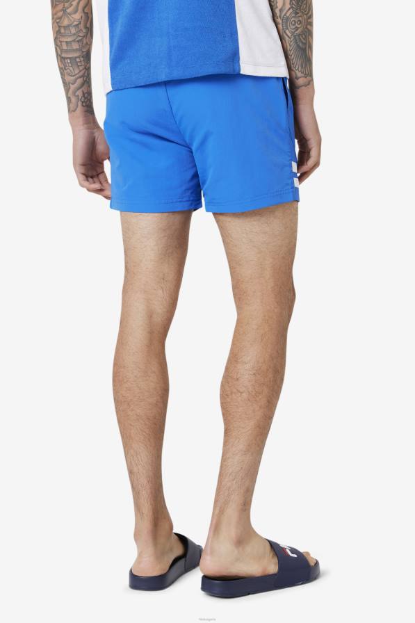 2HNL673 силно синьо/бяло FILA fila vantage swim short силно синьо/бяло