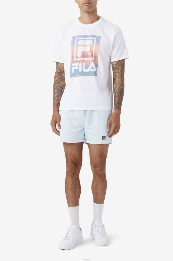 2HNL674 синьо/бяло FILA vantage swim short fila синьо/бяло