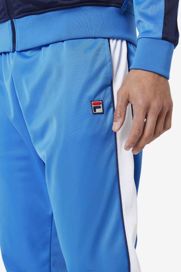 2HNL707 силно синьо/бяло/морско синьо FILA спортен панталон elijah силна синя/бяла/тъмносин фила