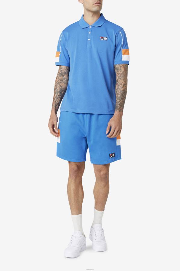 2HNL728 силна синя/бяла/коралова роза FILA langlen short fila силна синя/бяла/коралова роза