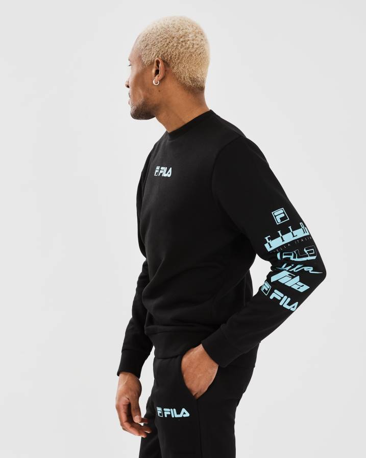 2HNL2317 черен FILA fila мъжки daldy crew черен