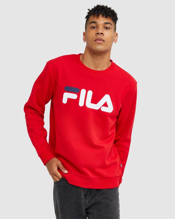 2HNL2467 червен FILA fila classic unisex crew red