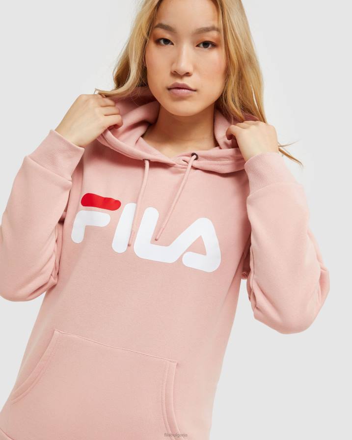 2HNL2472 мека роза FILA мека роза класическа унисекс качулка fila