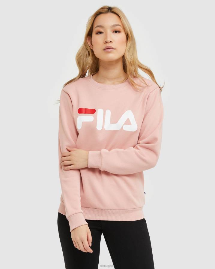 2HNL2477 мека роза FILA класически унисекс crew mellow rose fila