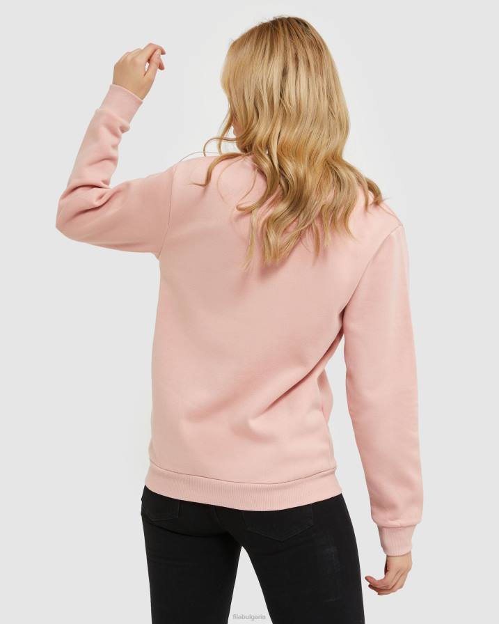 2HNL2477 мека роза FILA класически унисекс crew mellow rose fila