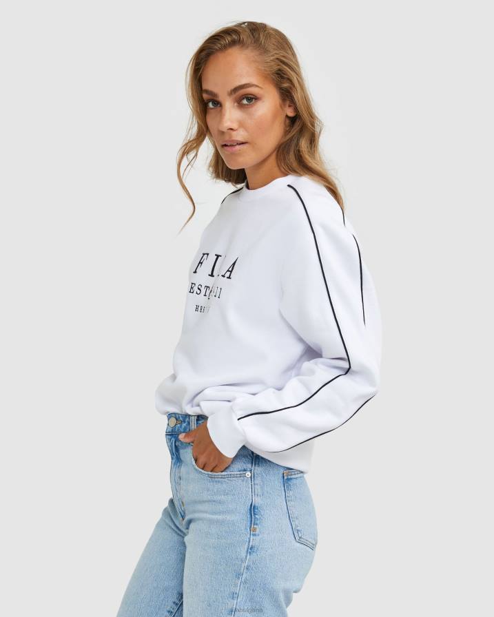 2HNL2590 бяло FILA fila бял унисекс наследство екипаж