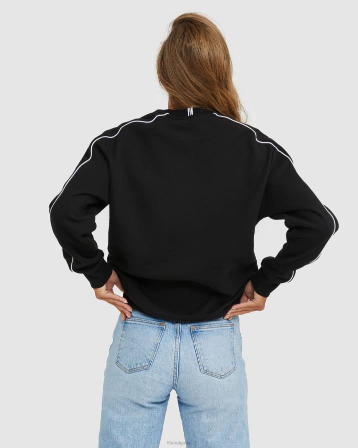 2HNL2593 черен FILA fila унисекс Heritage crew черно