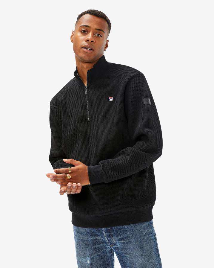 2HNL2604 черен FILA черна мъжка значка 2.0 qtr zip fila