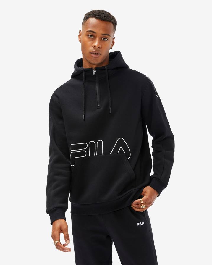 2HNL2606 черен FILA мъжки jay qtr zip fila черен