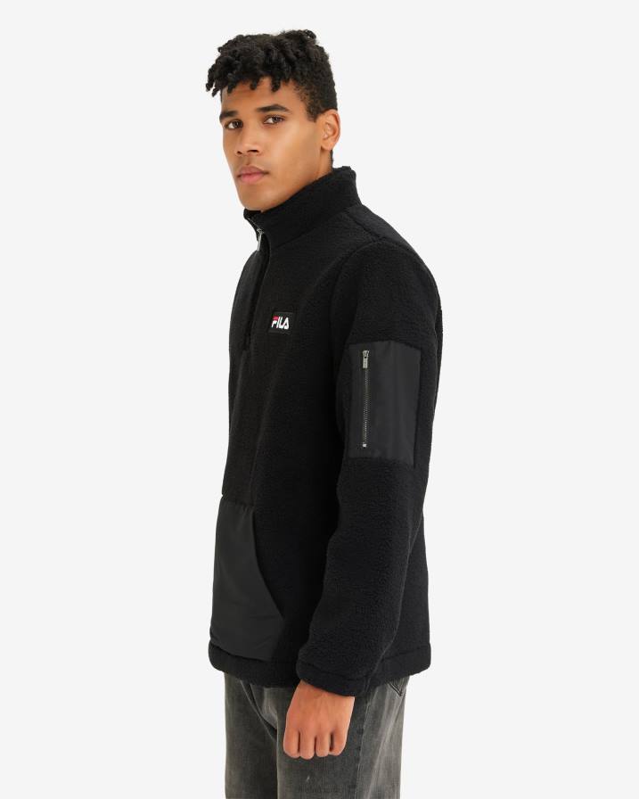 2HNL2608 черен FILA fila черно мъжко cole teddy qtr zip