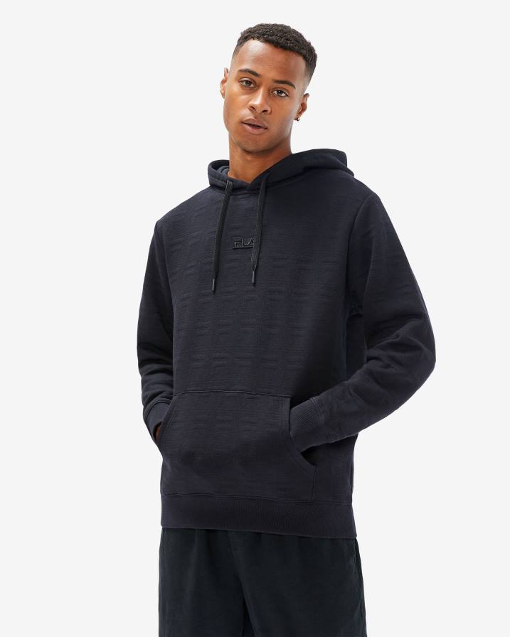 2HNL2611 черен FILA fila унисекс ехо качулка черна