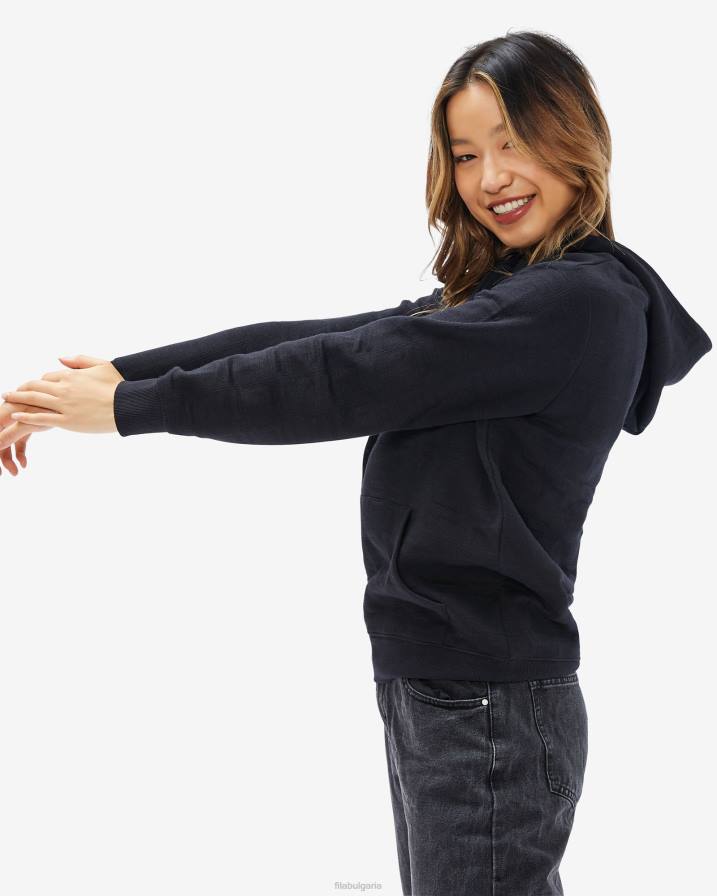 2HNL2611 черен FILA fila унисекс ехо качулка черна