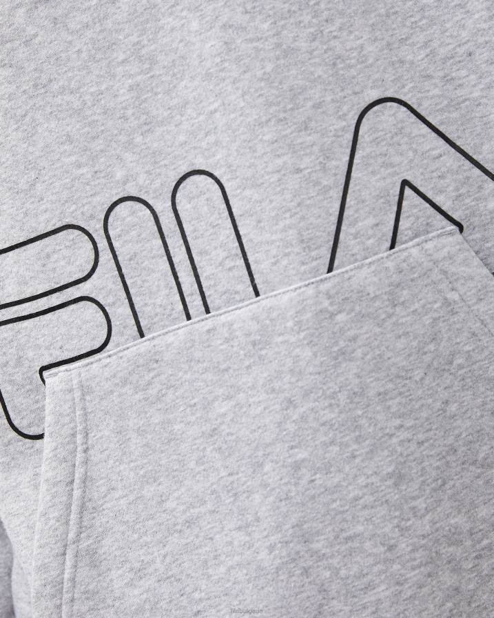 2HNL2614 сив мергел FILA fila grey marle мъжки jay qtr zip