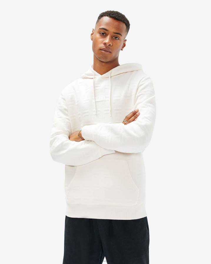 2HNL2615 кокосова сметана FILA унисекс ехо качулка coconut cream fila