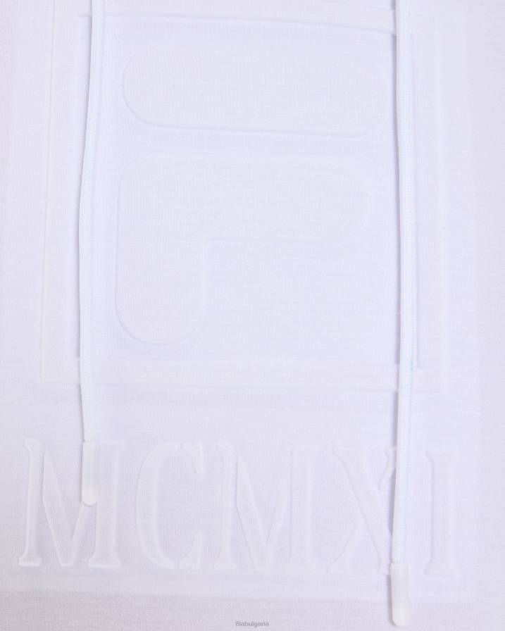 2HNL2616 бяло FILA бели мъжки dylan hood fila