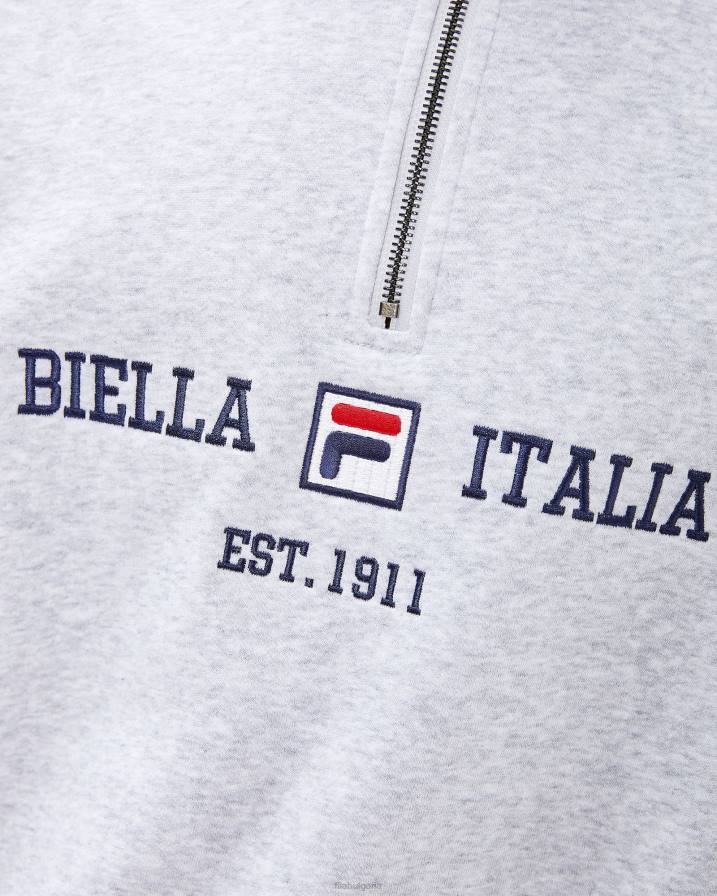 2HNL2617 светлосив мергел FILA fila мъжки aemero qtr цип светло сиво мраморно