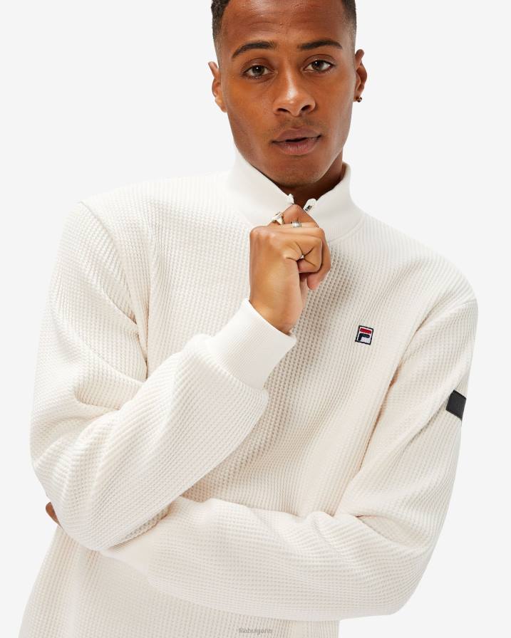 2HNL2629 кокосова сметана FILA мъжка значка fila 2.0 qtr zip coconut cream