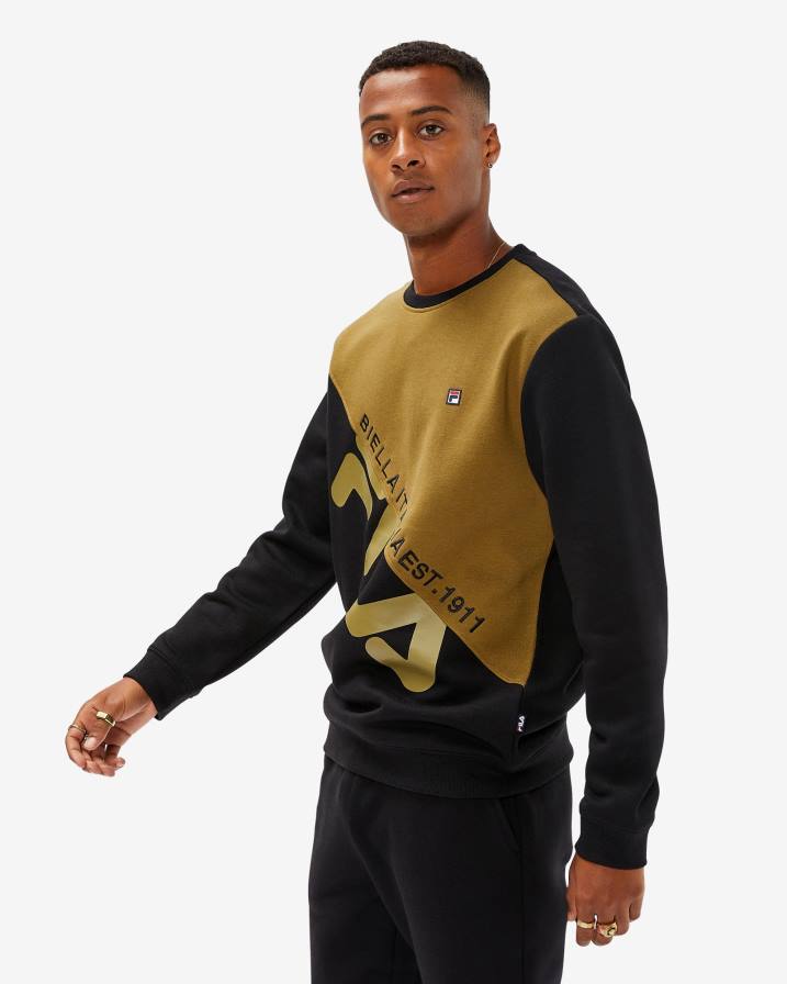 2HNL2631 черен FILA черен fila унисекс monaco crew