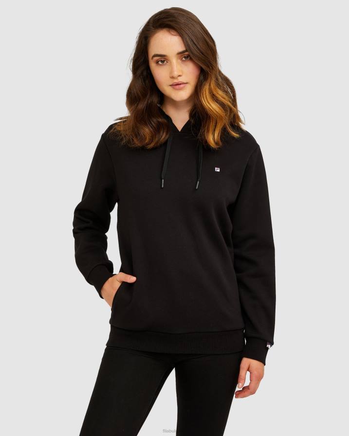 2HNL2632 черен FILA fila черна унисекс значка 2.0 качулка