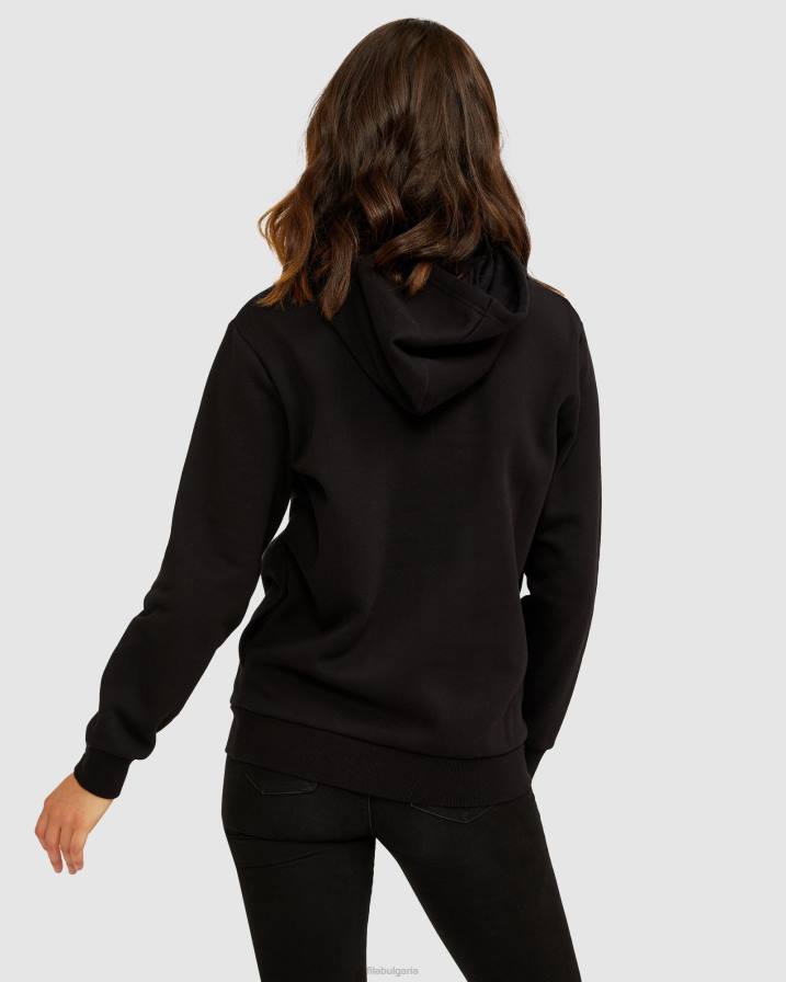 2HNL2632 черен FILA fila черна унисекс значка 2.0 качулка