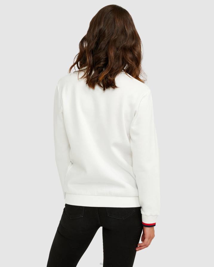 2HNL2640 бяло убежище FILA бяла убежище унисекс значка crew fila