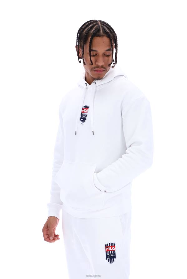 2HNL3191FILA tupac patch hoodie fila