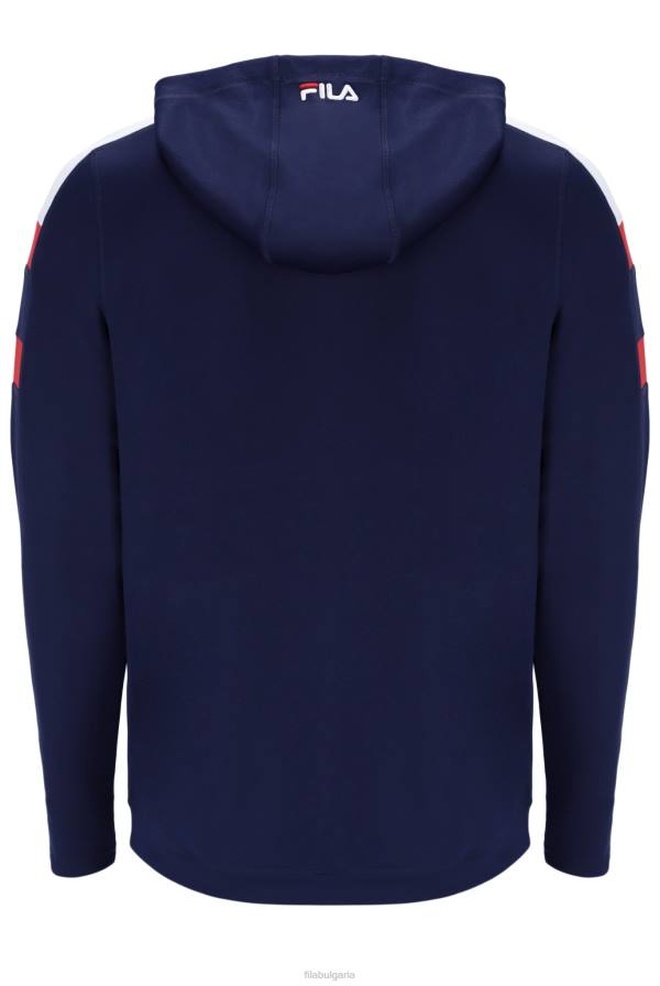 2HNL3222FILA наследство 1/4 цип качулка fila