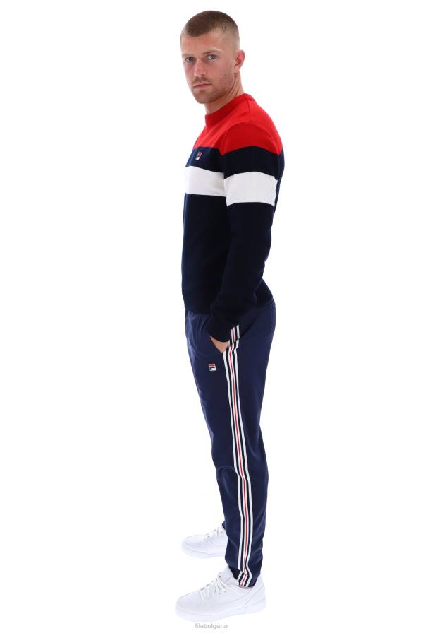 2HNL3284FILA abner плетена цветна блокирана crew fila