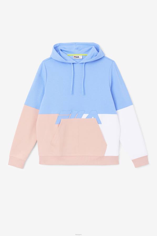 2HNL430 син/коралов облак/камък FILA fila blue/coral cloud/stone madu hoodie