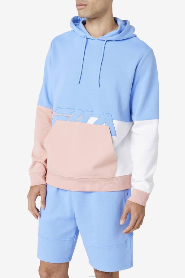 2HNL430 син/коралов облак/камък FILA fila blue/coral cloud/stone madu hoodie