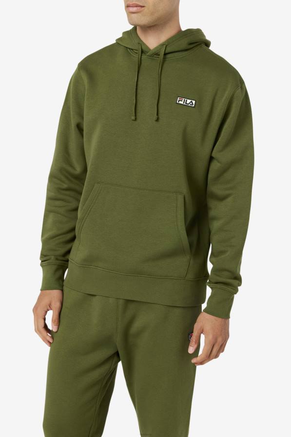 2HNL439 див лук FILA fila algot hoodie chive