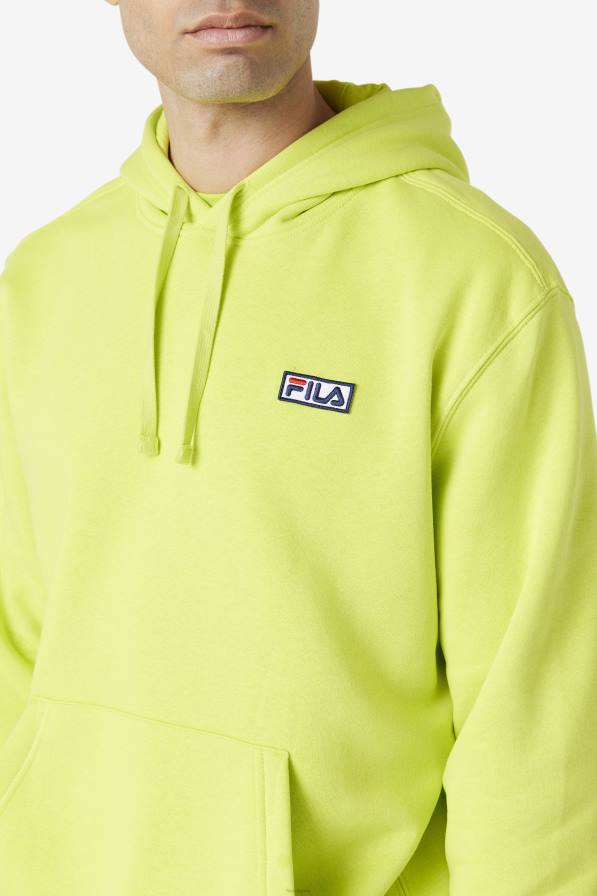 2HNL440 лайм пунш FILA algot hoodie fila lime punch