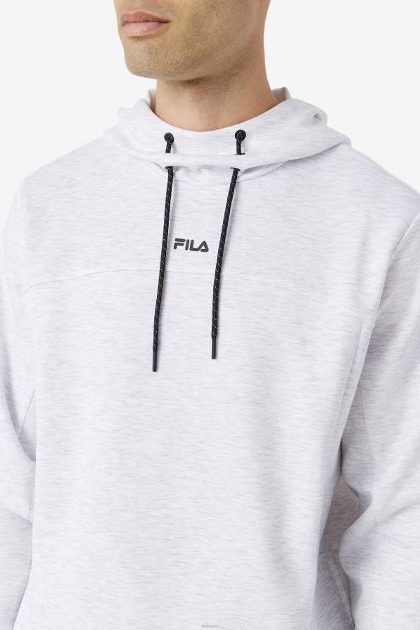 2HNL461 избелен мергел/черен FILA aadheen hoodie избелен мергел/черна фила