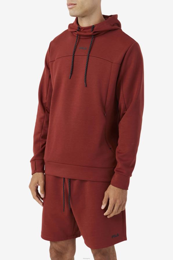 2HNL463 кафяво/черно FILA качулка fila aadheen кафяво/черно