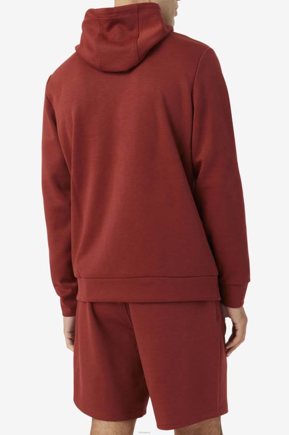 2HNL463 кафяво/черно FILA качулка fila aadheen кафяво/черно