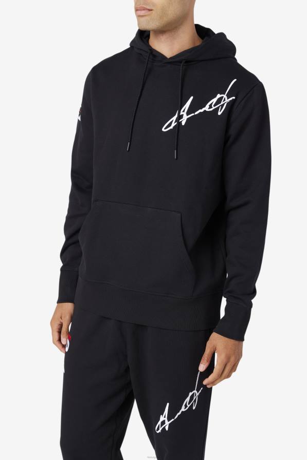 2HNL473 черен FILA grant hill lazarus hoodie черна фила