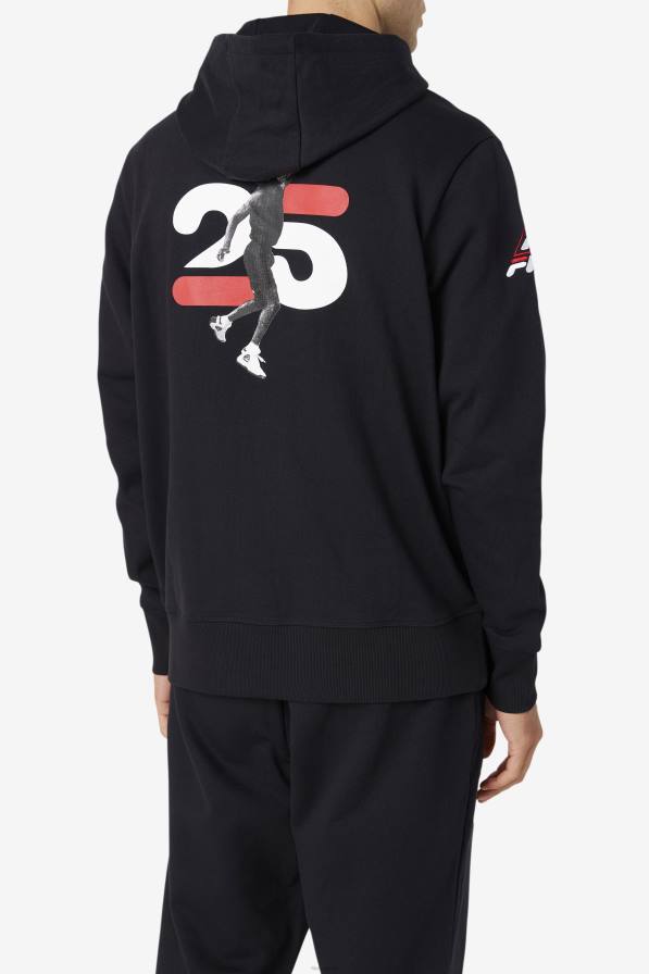 2HNL473 черен FILA grant hill lazarus hoodie черна фила