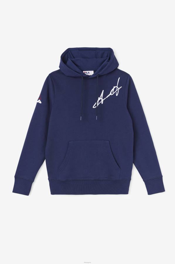 2HNL474 военноморски флот FILA navy grant hill lazarus hoodie fila