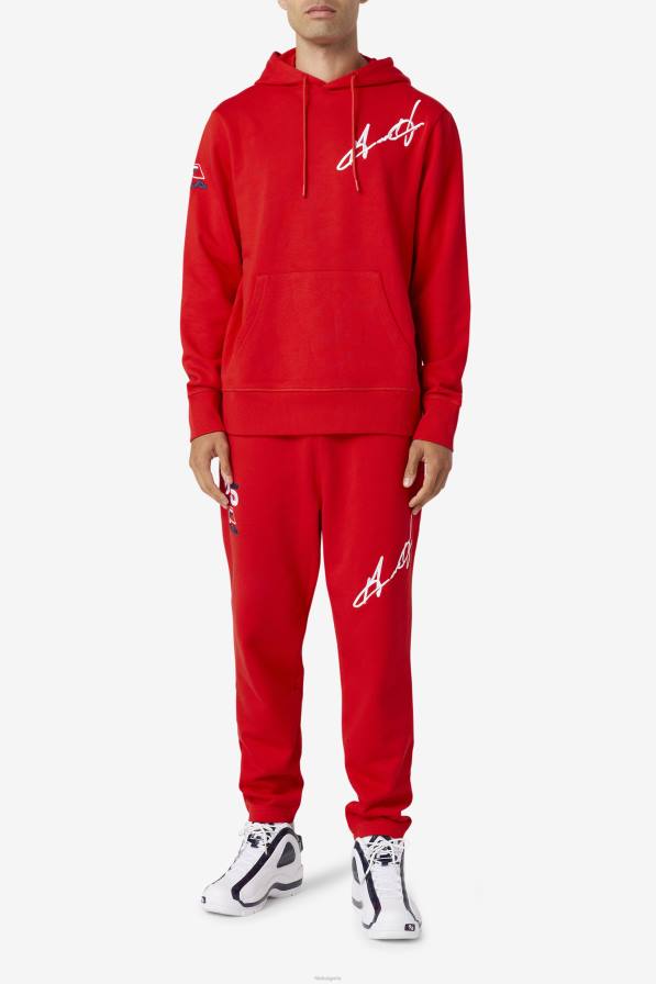 2HNL475 червен FILA fila grant hill lazarus hoodie червено