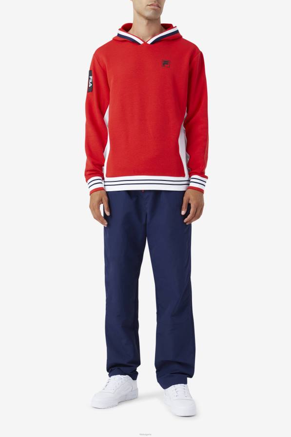 2HNL482 червен FILA bevans парк качулка fila червено