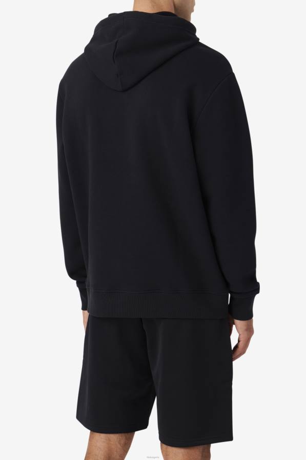 2HNL488 черно/бяло/червено FILA качулка samari fila черно/бяло/червено