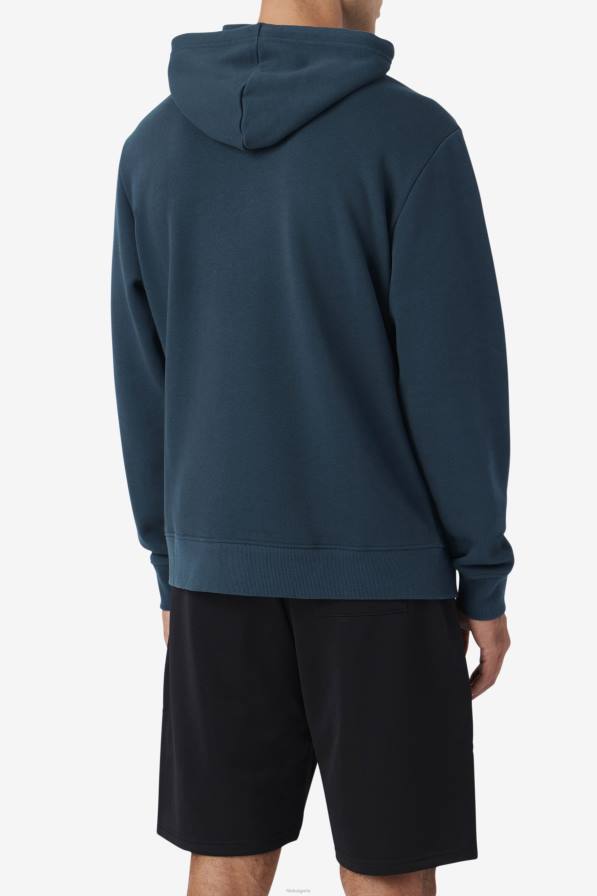 2HNL490 синьозелена/чапла/морска FILA фила синьо-зелена/чапла/морска качулка с качулка