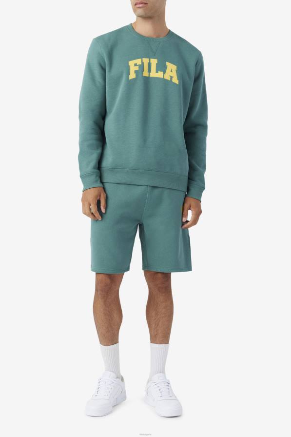 2HNL499 син смърч/мимоза FILA fila kory суичър с деколте син смърч/мимоза